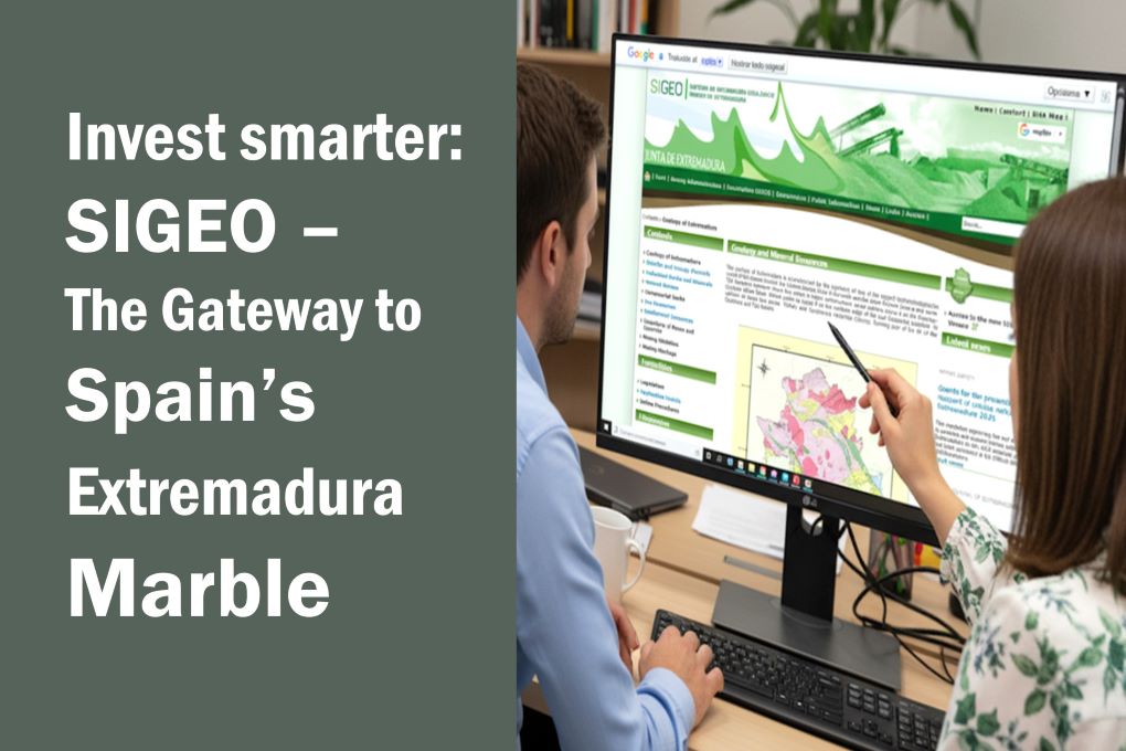 💻 Natural Stone Mining Investment in Spain: SIGEO – Extremadura, Institutional Transparency and New Opportunities