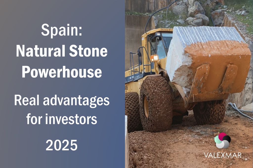 Spain, a Natural Stone Powerhouse: Market Figures, Fiscal Advantages, and a Key Date in Extremadura