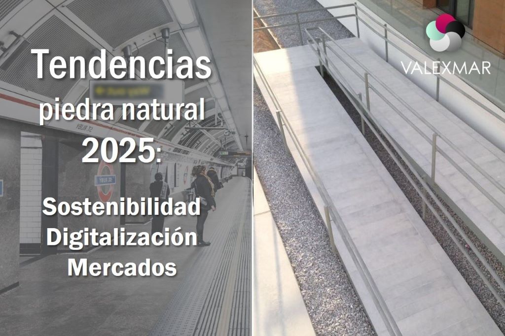 Tendencias piedra natural 3T 2025: sostenibilidad, digitalización y mercados globales